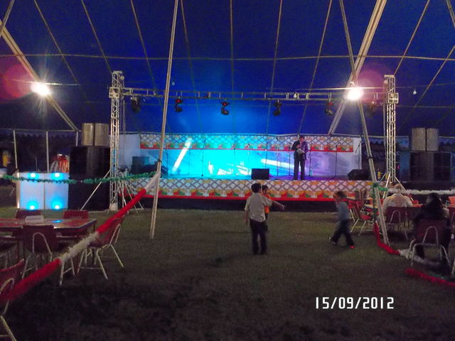 Servicio para eventos masivos.
